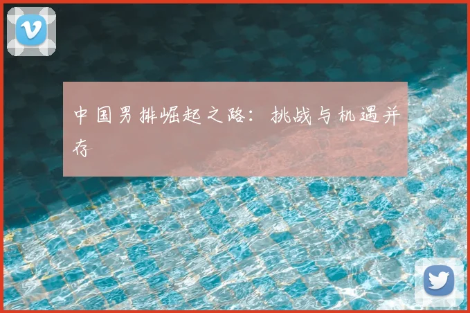 中国男排崛起之路:挑战与机遇并存