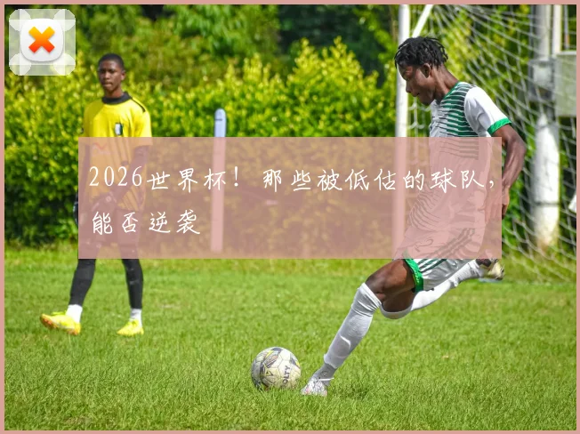 2026世界杯！那些被低估的球队，能否逆袭
